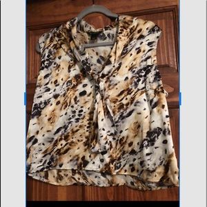 St.John sleeveless blouse